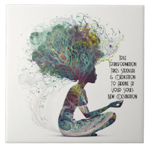 Carreau Carrelage en céramique de transformation inspirée 