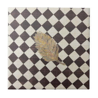 Carreau Carrelage en céramique Diamond Feuille d'or