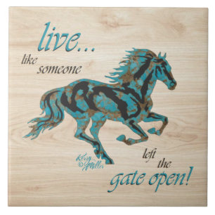 Carreau Carrelage en céramique du cheval d'inspiration