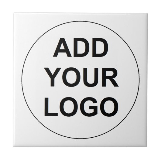Carreau Carrelage en céramique du logo personnalisé (Devant)
