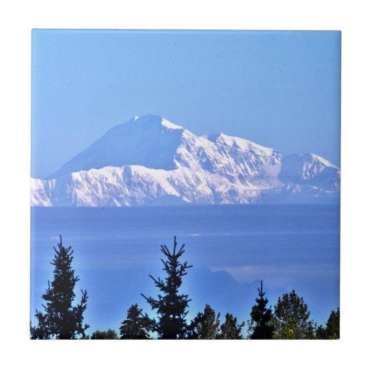 Carreau Carrelage en céramique du Mont Denali (Devant)