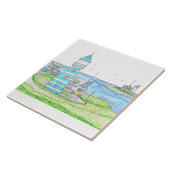 Carreau Carrelage en céramique du phare (Côté)