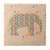 Carreau Carrelage en céramique éléphant (Devant)