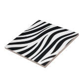 Carreau Carrelage en céramique Empreinte de léopard noir e (Côté)