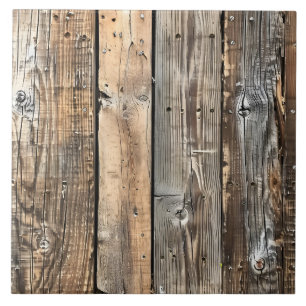 Carreau Carrelage en céramique en bois rustique shabby chi