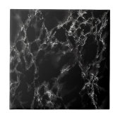 Carreau Carrelage en céramique en marbre noir Faux (Devant)