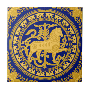 Carreau Carrelage en céramique Esztergom Lion