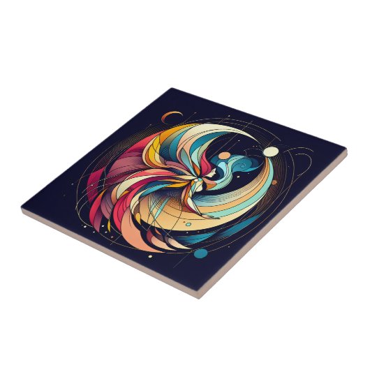 Carreau Carrelage en céramique Fairy Art Abstrait (Côté)