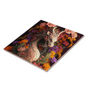 Carreau Carrelage en céramique Floral Dragon (Côté)