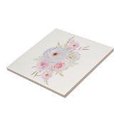 Carreau Carrelage en céramique florale (Côté)