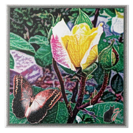 Carreau Carrelage en céramique Golden Flame (Devant)