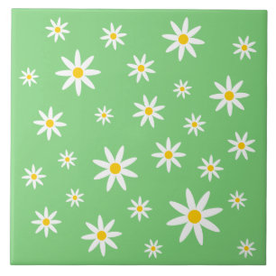 Carreau Carrelage en céramique Green Daisy