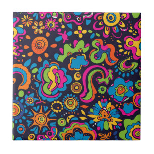 Carreau Carrelage en céramique hippie