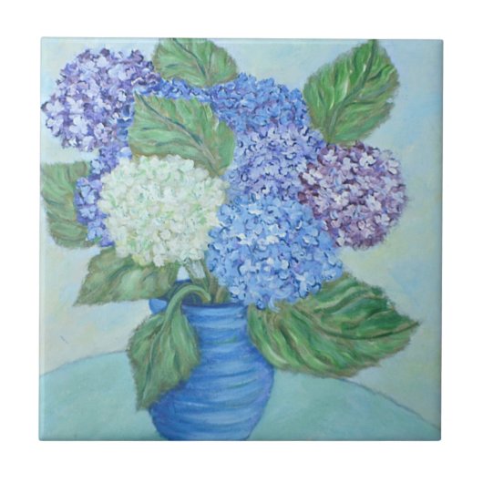 Carreau Carrelage en céramique Hydrangea (Devant)
