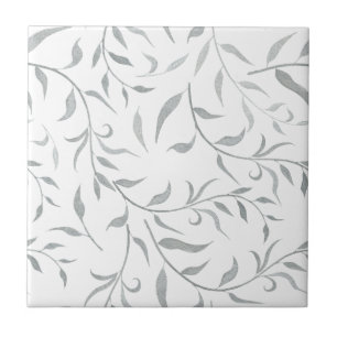 Carreau Carrelage en céramique inox Feuilles