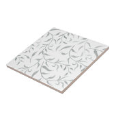 Carreau Carrelage en céramique inox Feuilles (Côté)