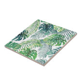 Carreau Carrelage en céramique Jungle Feuille (Côté)