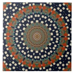 Carreau Carrelage en céramique Mandala moderne