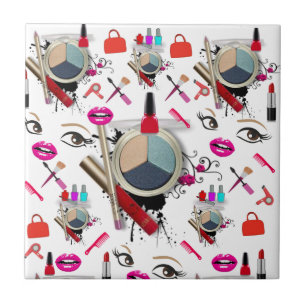 Carreau Carrelage en céramique maquillage Oeil ombrage