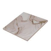 Carreau Carrelage en céramique marbre or (Côté)