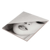 Carreau Carrelage en céramique - Modèle sous un Casquette (Côté)