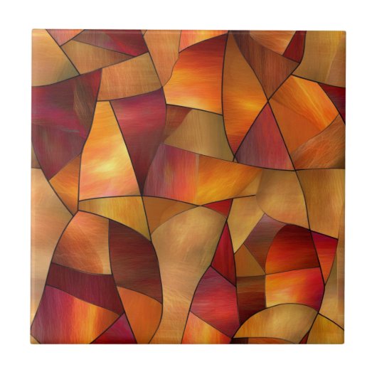 Carreau Carrelage en céramique mosaïque (Devant)