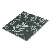 Carreau Carrelage en céramique Motif de la Branche d'Olivi (Côté)