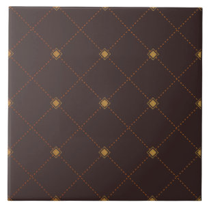 Carreau Carrelage en céramique Motif Gold Diamond