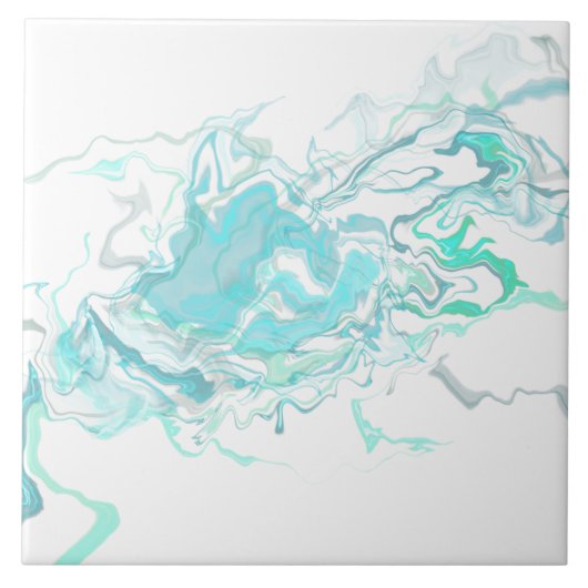 Carreau Carrelage en céramique Ocean Swirl I (Devant)