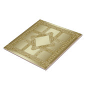 Carreau Carrelage en céramique or (Côté)