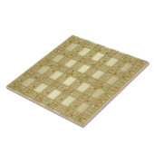 Carreau Carrelage en céramique or (Côté)