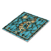 Carreau Carrelage En Céramique Or Sud-Ouest Kokopelli Et S (Côté)