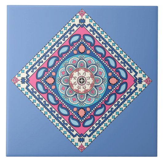 Carreau Carrelage en céramique Paisley™ (Devant)