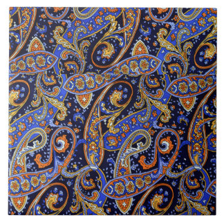 Carreau Carrelage en céramique Paisley Motif multicolore