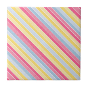 Carreau Carrelage en céramique Pastel Stripe