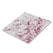 Carreau Carrelage en céramique - Peinture à pointes (Côté)