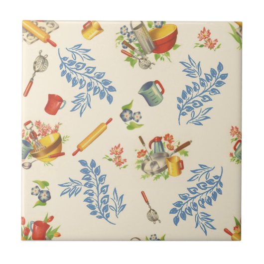 Carreau Carrelage en céramique, petite - BLEUE CUISINE HEU (Devant)