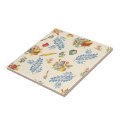 Carreau Carrelage en céramique, petite - BLEUE CUISINE HEU (Côté)