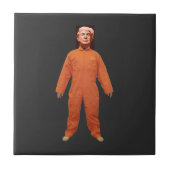 Carreau Carrelage en céramique pour le prisonnier Trump (Devant)