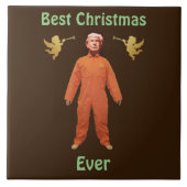 Carreau Carrelage en céramique pour le prisonnier Trump (Devant)