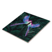 Carreau Carrelage en céramique pour oiseaux tropicaux (Côté)