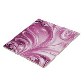 Carreau Carrelage en céramique rose (Côté)