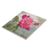 Carreau Carrelage en céramique rose (Côté)