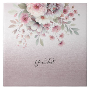 Carreau Carrelage en céramique rose blanc moderne