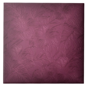 Carreau Carrelage en céramique Rose framboise