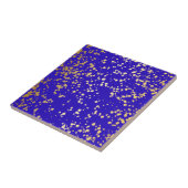 Carreau Carrelage en céramique Royal Blue Blond Gold Parti (Côté)