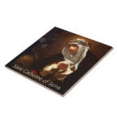 Carreau Carrelage en céramique Sainte-Catherine de Sienne (Côté)