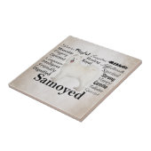 Carreau Carrelage en céramique Samoyed Traits (Côté)