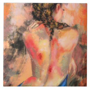 Carreau Carrelage en céramique séduisante Lady Woman - Pei