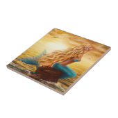 Carreau Carrelage en céramique Sirène Imaginaire (Côté)